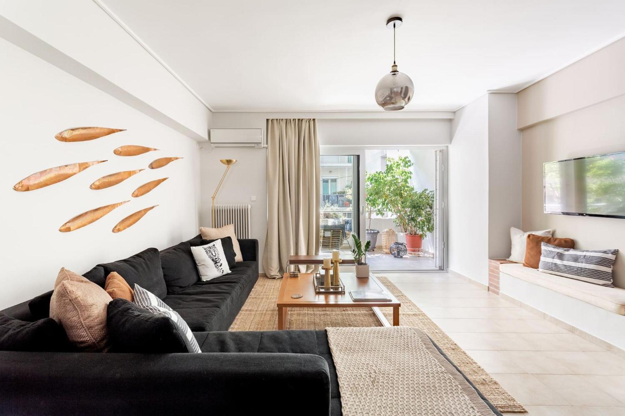 Fresh Detailed Stylish Apartment At Acropolis Athene Buitenkant foto